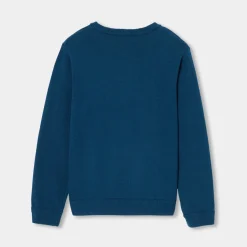 Boy sweater in cotton and wool