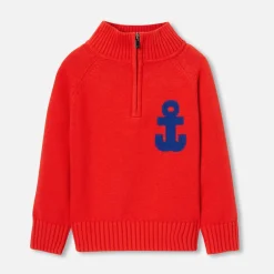 Boy trucker sweater