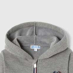 Boy zip-up sweatshirt