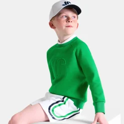 Child cotton piqué sweatshirt