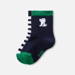 Duo of baby boy socks