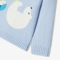 Fancy Intarsia baby boy sweater