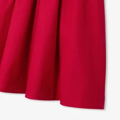 Girl bi-material dress