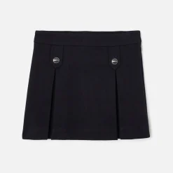 Girl box pleat skirt