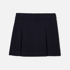 Girl box pleat skirt