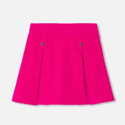 Girl box pleat skirt