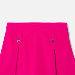 Girl box pleat skirt