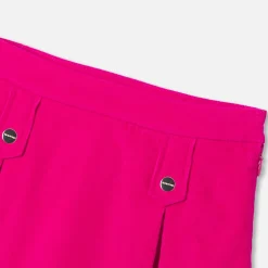 Girl box pleat skirt