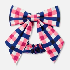 Girl check scrunchie