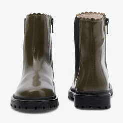 Girl Chelsea boots in smooth leather