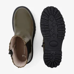 Girl Chelsea boots in smooth leather