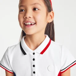 Girl color block dress