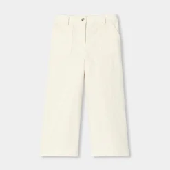 Girl corduroy wide-leg trousers