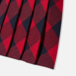 Girl flannel pinafore dress