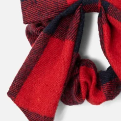 Girl flannel scrunchie