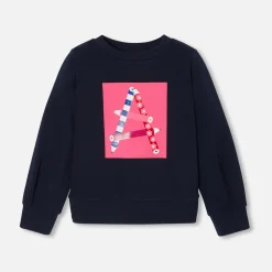 Girl fleece sweatshirt