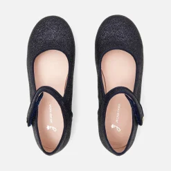 Girl glittery Mary Janes