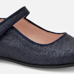 Girl glittery Mary Janes