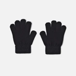 Girl gloves with Lurex details