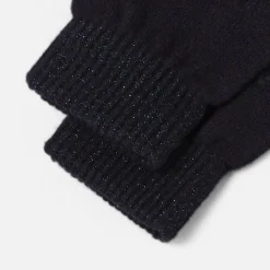 Girl gloves with Lurex details