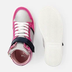 Girl high-top sneakers