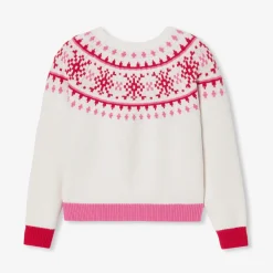 Girl jacquard sweater