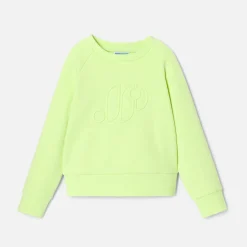 Girl knitted sweatshirt