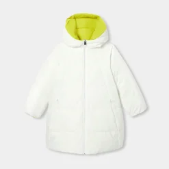 Girl long padded jacket