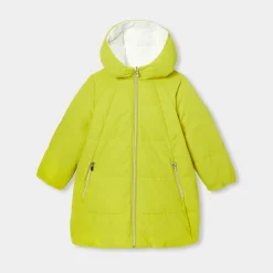 Girl long padded jacket