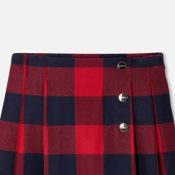 Girl maxi check skirt