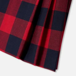 Girl maxi check skirt