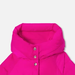 Girl mid-length padded jacket