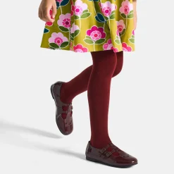 Girl patent leather t-bar shoes