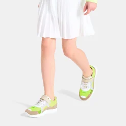 Girl running sneakers
