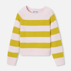 Girl striped sweater