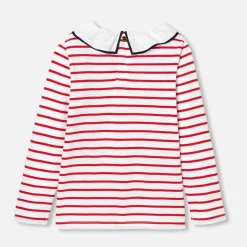 Girl striped T-shirt