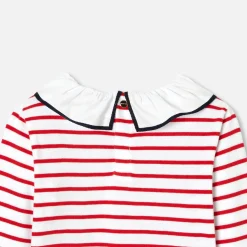 Girl striped T-shirt