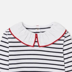Girl striped T-shirt