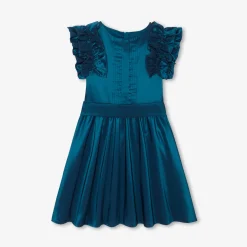 Girl taffeta dress