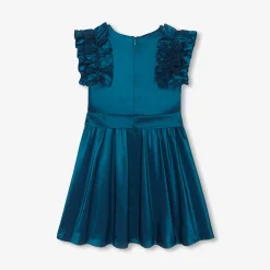 Girl taffeta dress