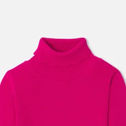 Girl turtleneck sweater