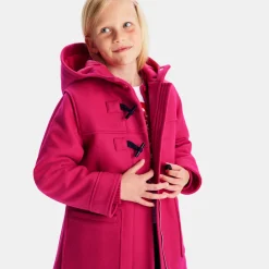 Girl wool duffle-coat