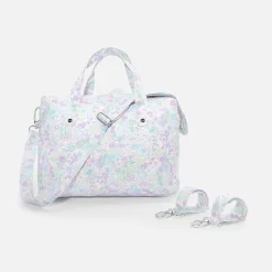 Liberty fabric diaper bag