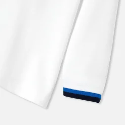 Long-sleeved baby boy polo shirt