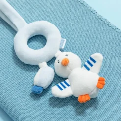 Seagull and fish rattle